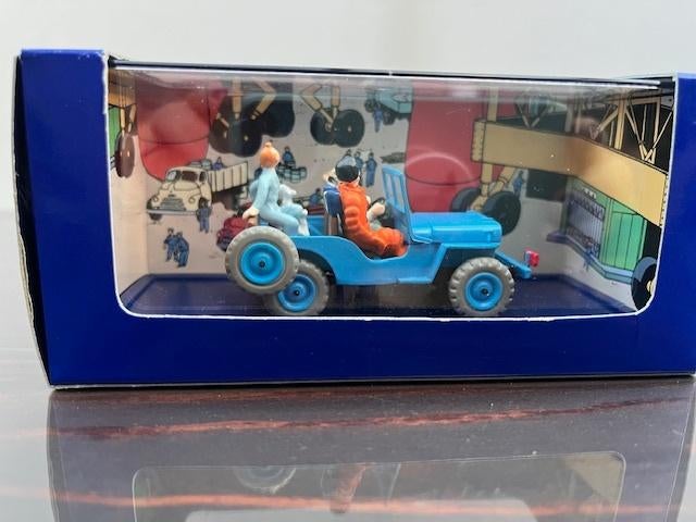 Kuifje auto. Nr. 1 met certificaat Bieden vanaf 20€, Verzamelen, Ophalen of Verzenden, Kuifje, Zo goed als nieuw, Beeldje of Figuurtje