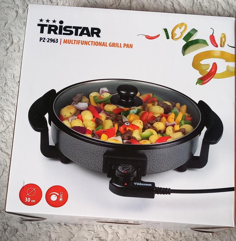 Tristar multifunctionele grill pan, Ophalen, Nieuw, Koekenpan of Braadpan