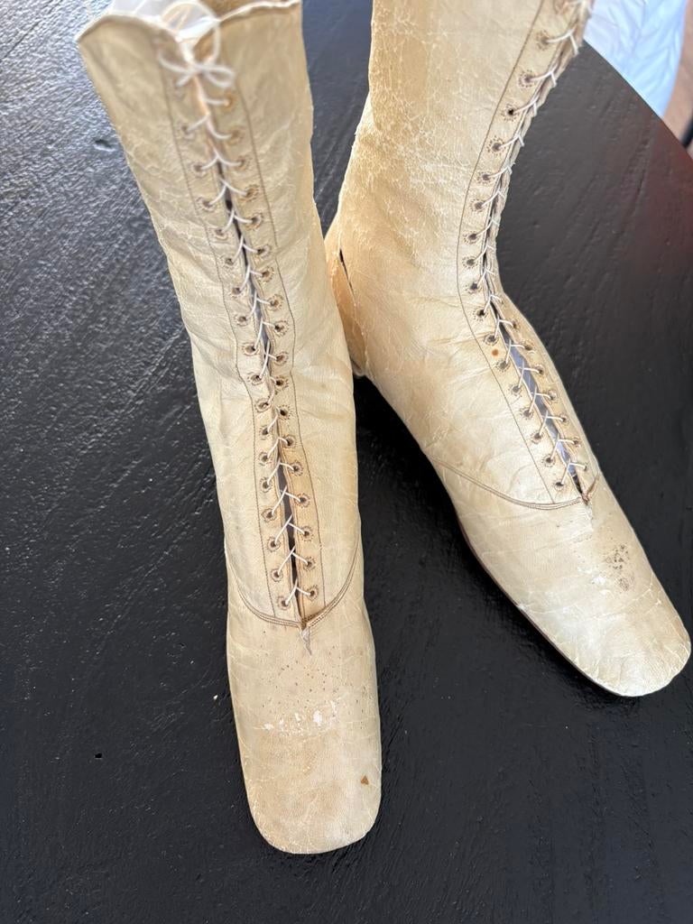 Prachtige zeemleren laarsjes, Ophalen of Verzenden