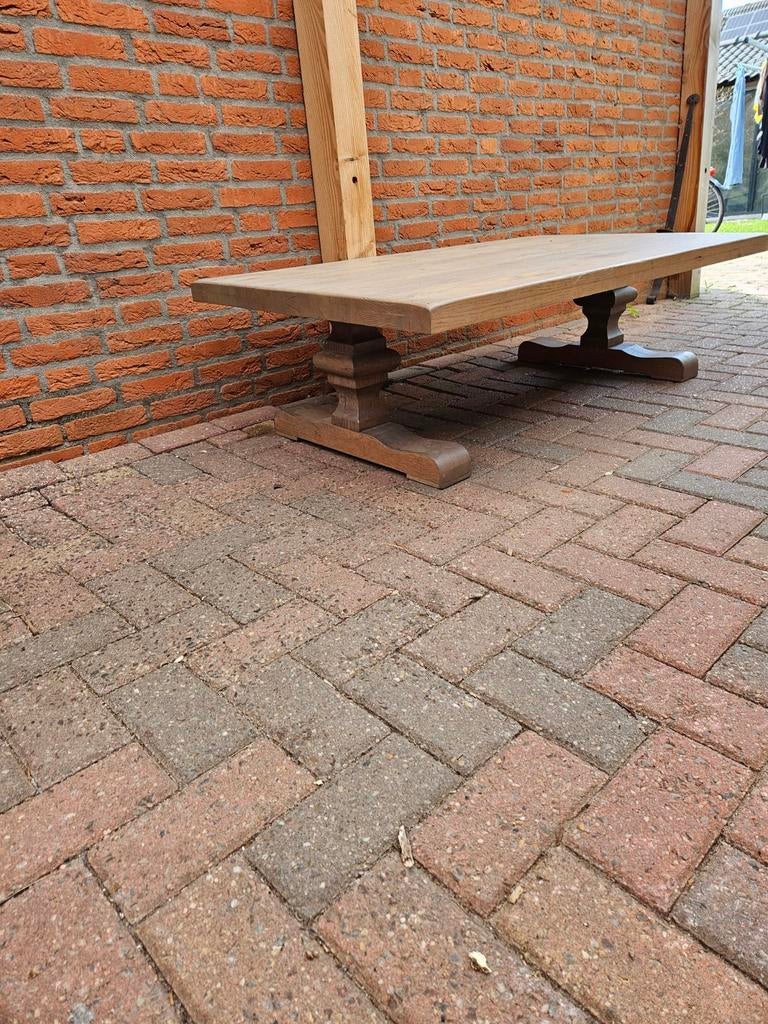 Salontafel eiken 1.40, Huis en Inrichting, Tafels | Salontafels, Ophalen, 100 tot 150 cm, Eikenhout, 50 tot 100 cm