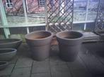 buitenpotten, Ophalen, 40 cm of meer, Rond, Zo goed als nieuw