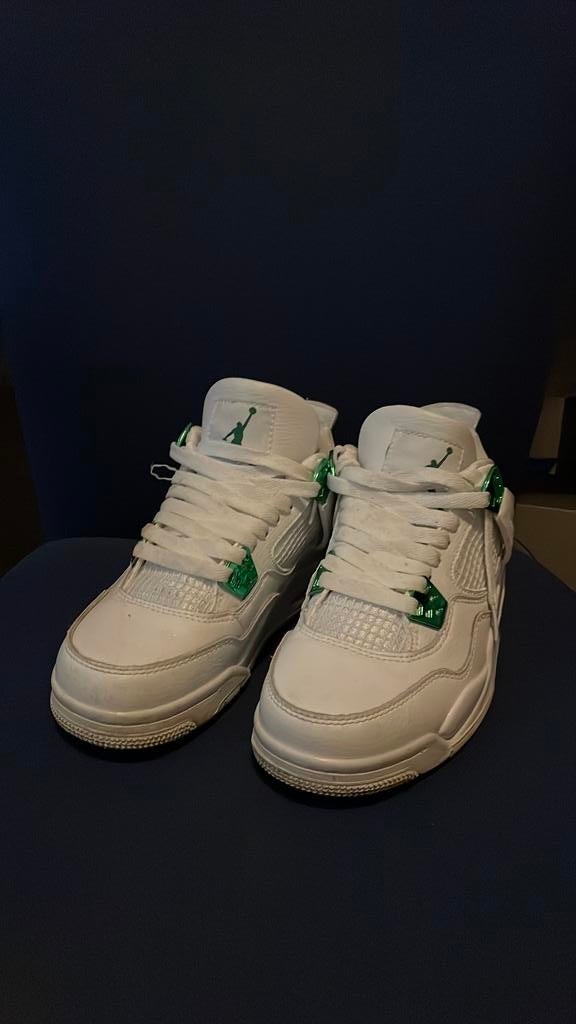 Groene jordan4, maat 37,5, Ophalen of Verzenden, Zo goed als nieuw, Overige kleuren