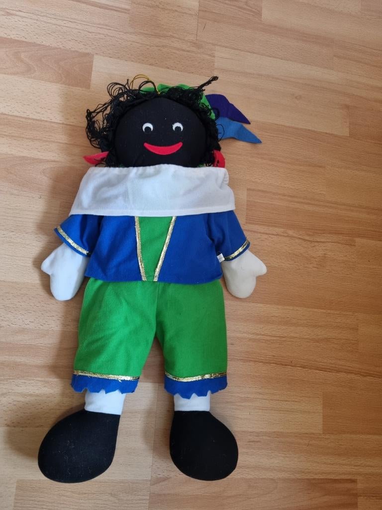 Vintage Zwarte Piet jaren 90 60cm, Ophalen of Verzenden, Piet, M, M
