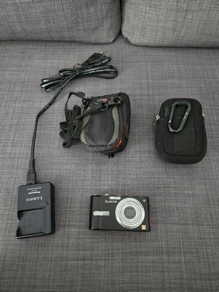 Panasonic Lumix DMC-FX12, zgan, Audio, Tv en Foto, Fotocamera's Digitaal, Compact, Ophalen of Verzenden, Zo goed als nieuw, Overige Merken