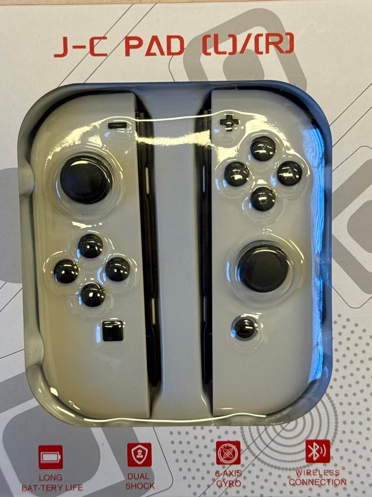 J-C PAD Draadloze Controllers voor Nintendo Switch (L/R), Ophalen, Nieuw, Met 2 controllers, Switch OLED