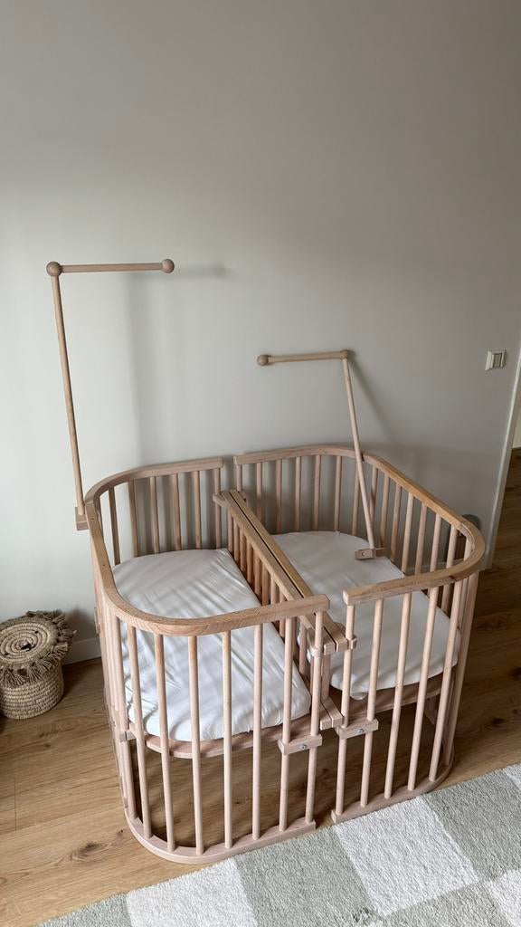 2x babybay Maxi co-sleeper incl. matras – zo goed als nieuw, Ophalen of Verzenden, Zo goed als nieuw, Wieg