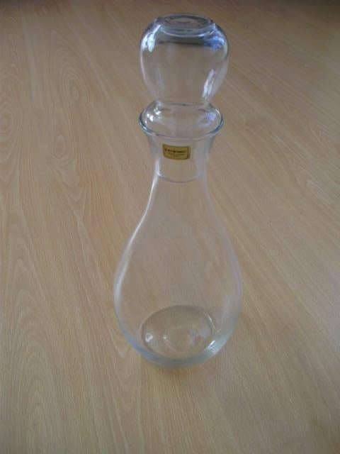 Luminarc karaf met stolp glas, wijn, water, Glas of Glazen, Ophalen of Verzenden, Overige stijlen, Glas