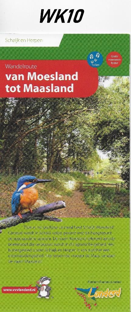 Pl1994 wandelkaart / plattegrond, 2000 tot heden, Ophalen of Verzenden, Nederland, Landkaart