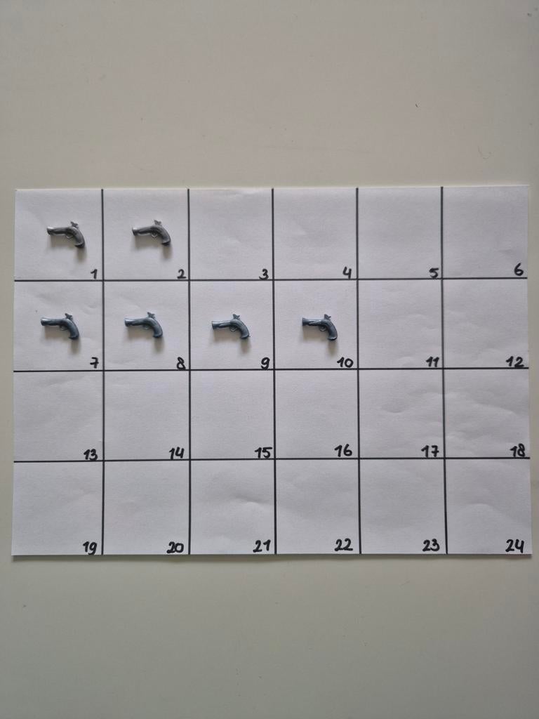 Playmobil kleine onderdelen wapens (geweer), Ophalen of Verzenden