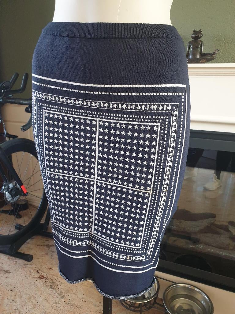 Samsoe Samsoe nieuwe blauwe rok mt 36 S, Nieuw, Knielengte, Samsoe Samsoe, Maat 36 (S)