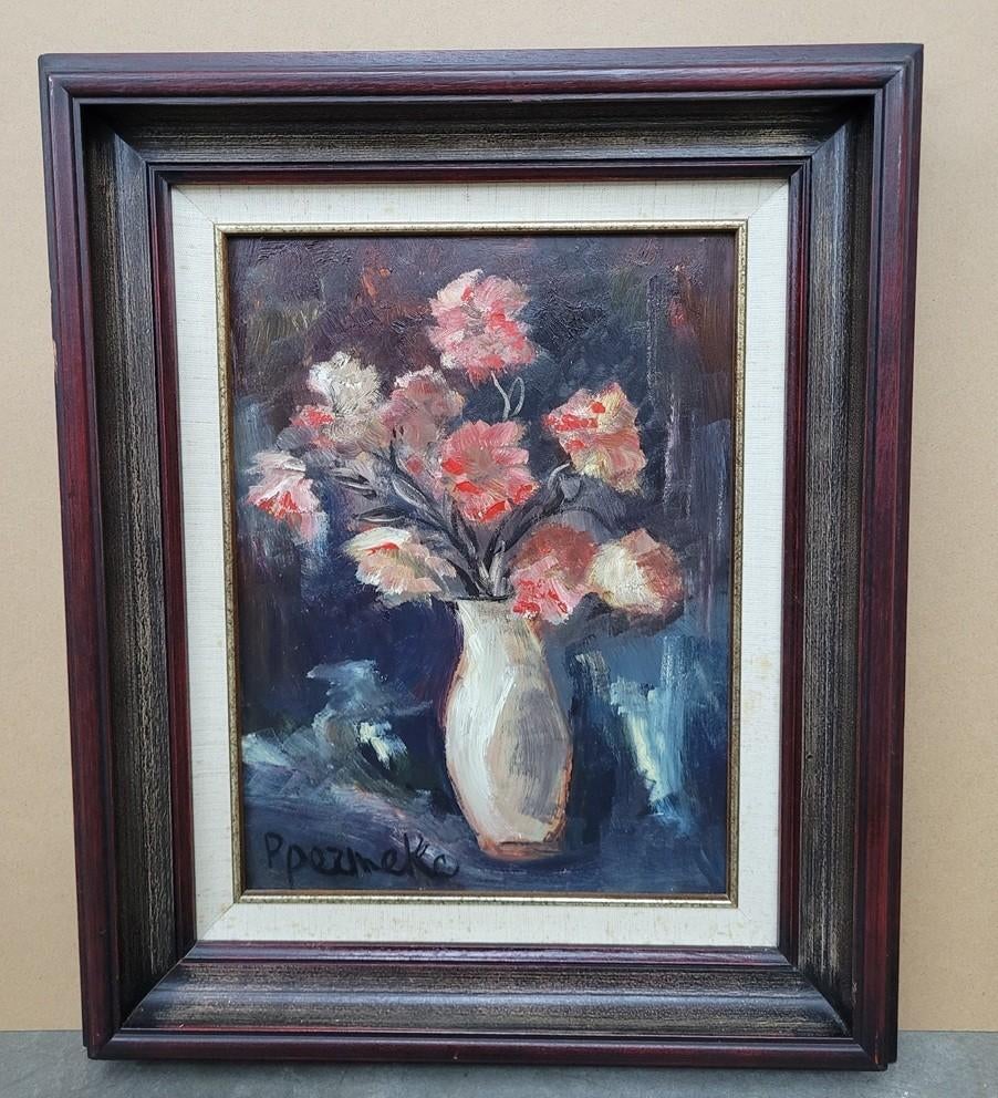 Paul PERMEKE, vaas met bloemen, Ophalen of Verzenden