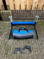 Nieuwe Spro Cresta afsteekroller vierpoot met tas, Ophalen of Verzenden, Nieuw