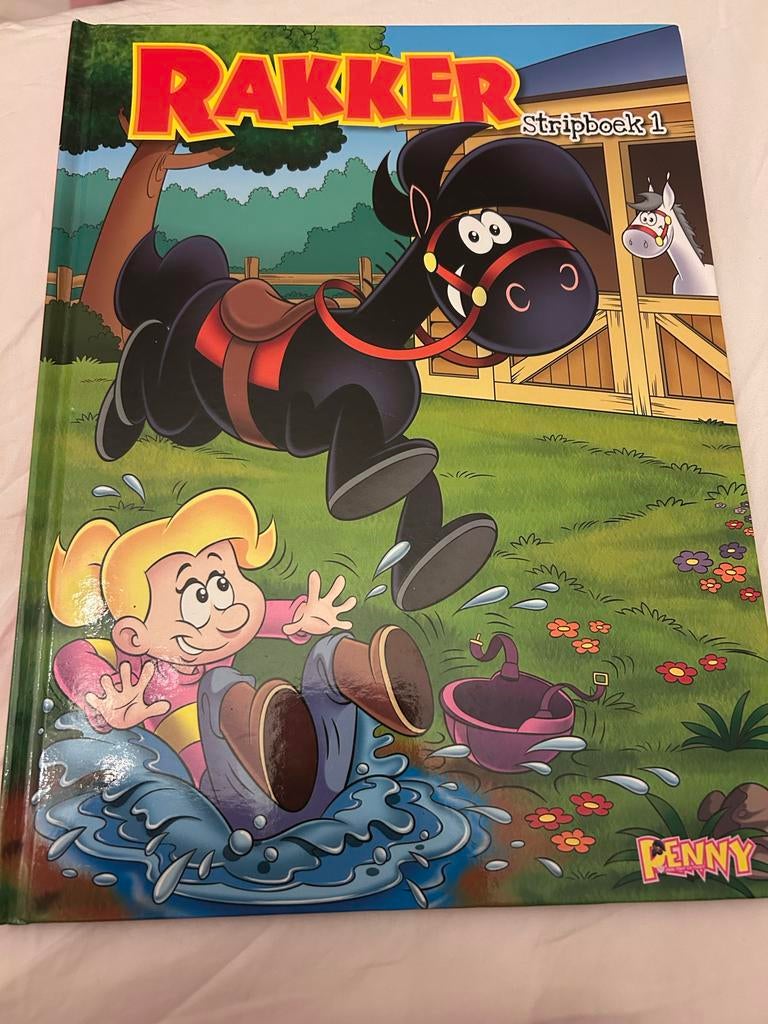 Rakker stripboek 1, Eén stripboek, Ophalen of Verzenden, Gelezen