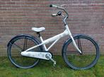 Meisjesfiets 28 inch parelmoer met bloemen, Fietsen en Brommers, Fietsen | Meisjes, Ophalen, Gebruikt, 26 inch of meer