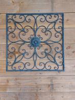 Decoratief smeedijzeren wandpaneel met krullen, Ophalen, Gebruikt