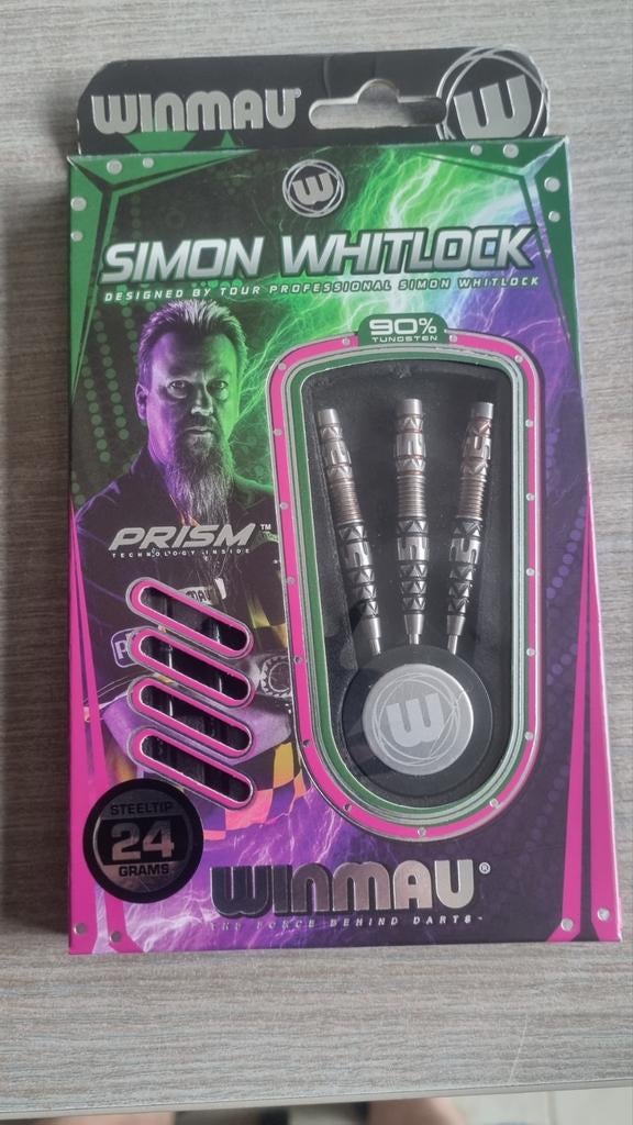 Winmau Simon Whitlock dartpijlen, Ophalen of Verzenden, Zo goed als nieuw, Pijlen