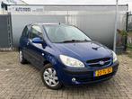 Hyundai Getz 1.4i Active Cool - NWE APK - Airco - 103DKM NAP, Auto's, Hyundai, Voorwielaandrijving, Zwart, 4 cilinders, Blauw