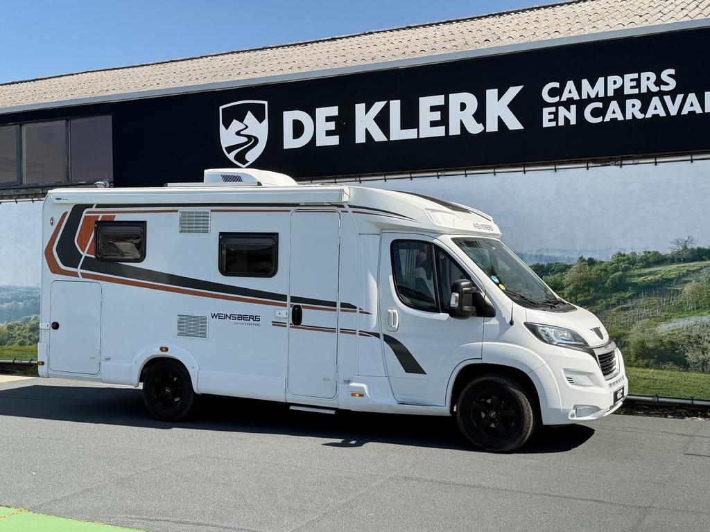 Weinsberg Cara compact 600 MEG Pepper (bj 2017), Caravans en Kamperen, Campers, Weinsberg, Bedrijf, Info@deklerkcaravans.nl, 6 tot 7 meter