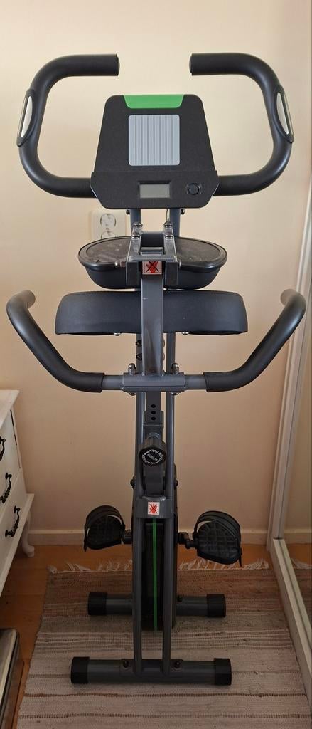 Tunturi Hometrainer Cardio Fit B25 X-bike met rugsteun, Sport en Fitness, Fitnessapparatuur, Zo goed als nieuw, Hometrainer, Ophalen