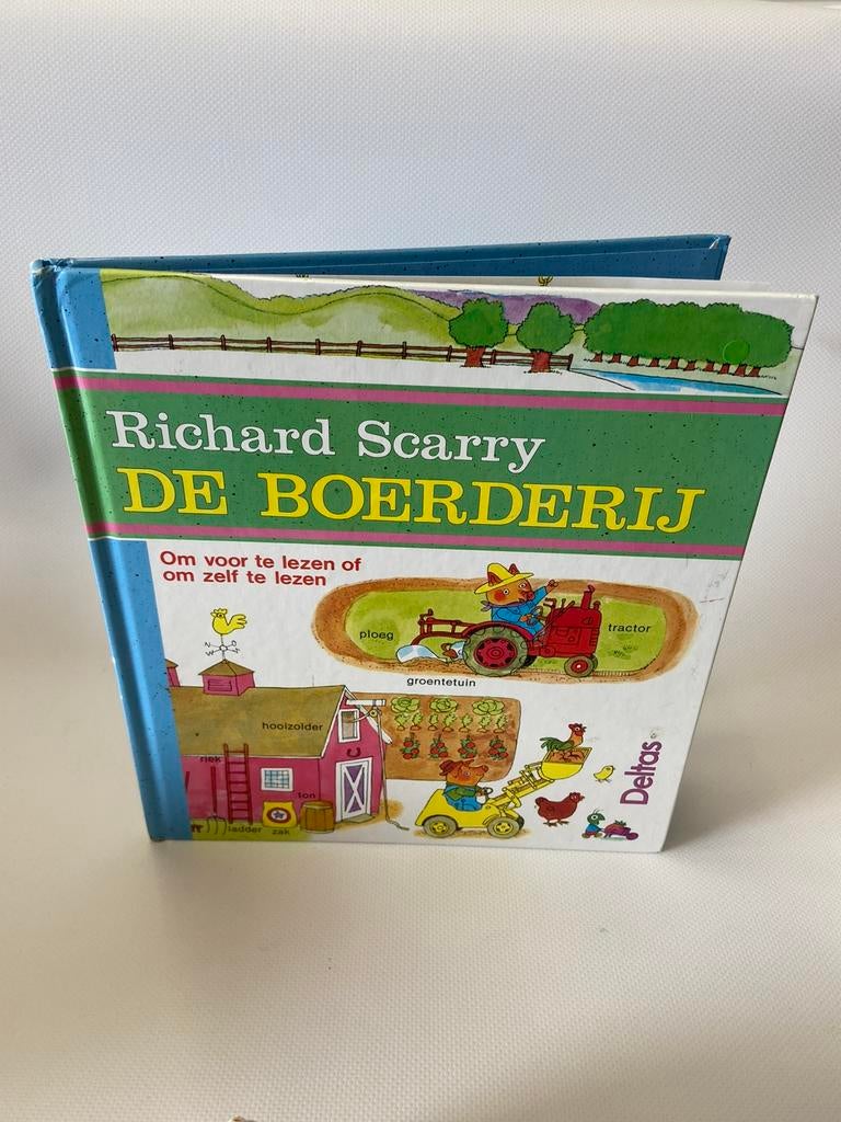 Richard Scarry De Boerderij kinderboek, Boeken, Ophalen of Verzenden, Gelezen, Fictie algemeen