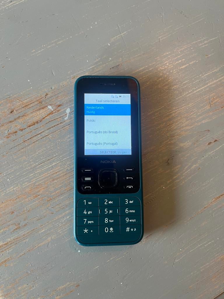 Nokia 6300, Telecommunicatie, Mobiele telefoons | Nokia, Gebruikt, Blauw, Fysiek toetsenbord, Ophalen of Verzenden