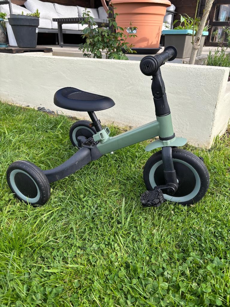 Topmark Kaya 4-in-1 loopfiets/driewieler in mint groen, Ophalen of Verzenden, Zo goed als nieuw