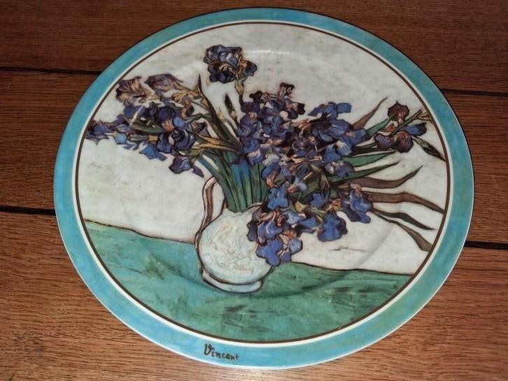 Goebel bord Vincent van Gogh  irissen, Ophalen of Verzenden