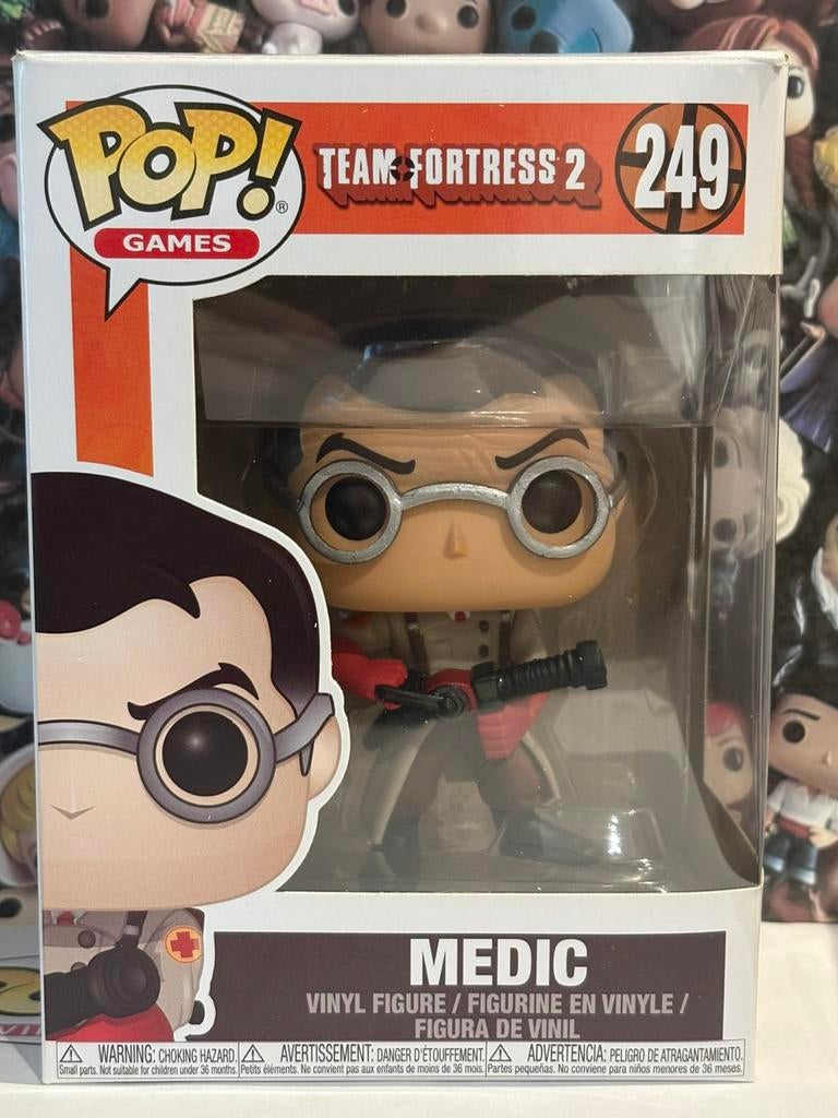 Funko pop medic 249 Team Fortress 2 games, Ophalen of Verzenden, Zo goed als nieuw