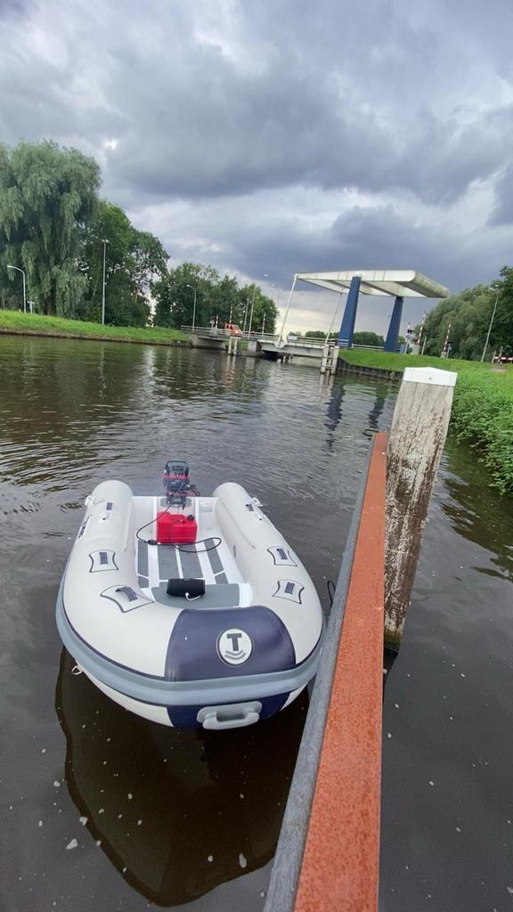 Talamex 310 rib met trailer en motor, Watersport en Boten, Rubberboten, Gebruikt, Overige merken, Overige materialen, Minder dan 70 pk