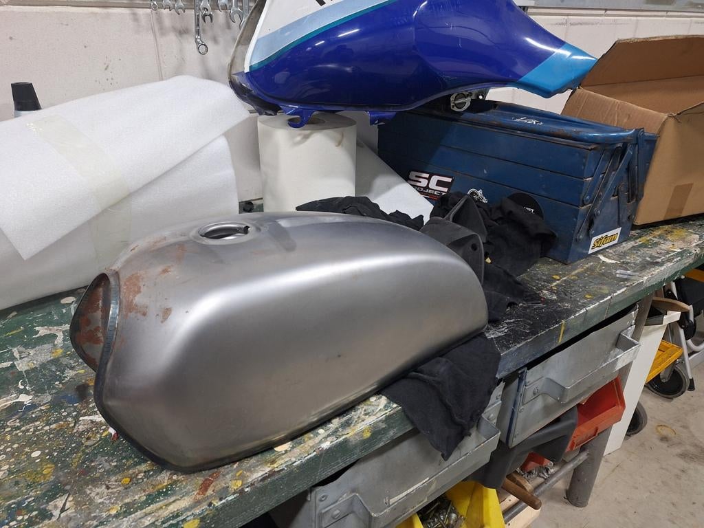 Motorfiets tank voor caferacer project, Motoren, Ophalen of Verzenden