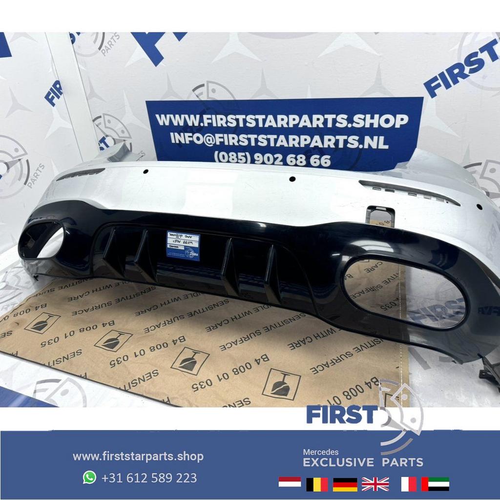 W177 FACELIFT A35 A45 AMG BUMPER A KLASSE 2023 A45S ACHTERBU, Gebruikt, -, Ophalen of Verzenden, Achter