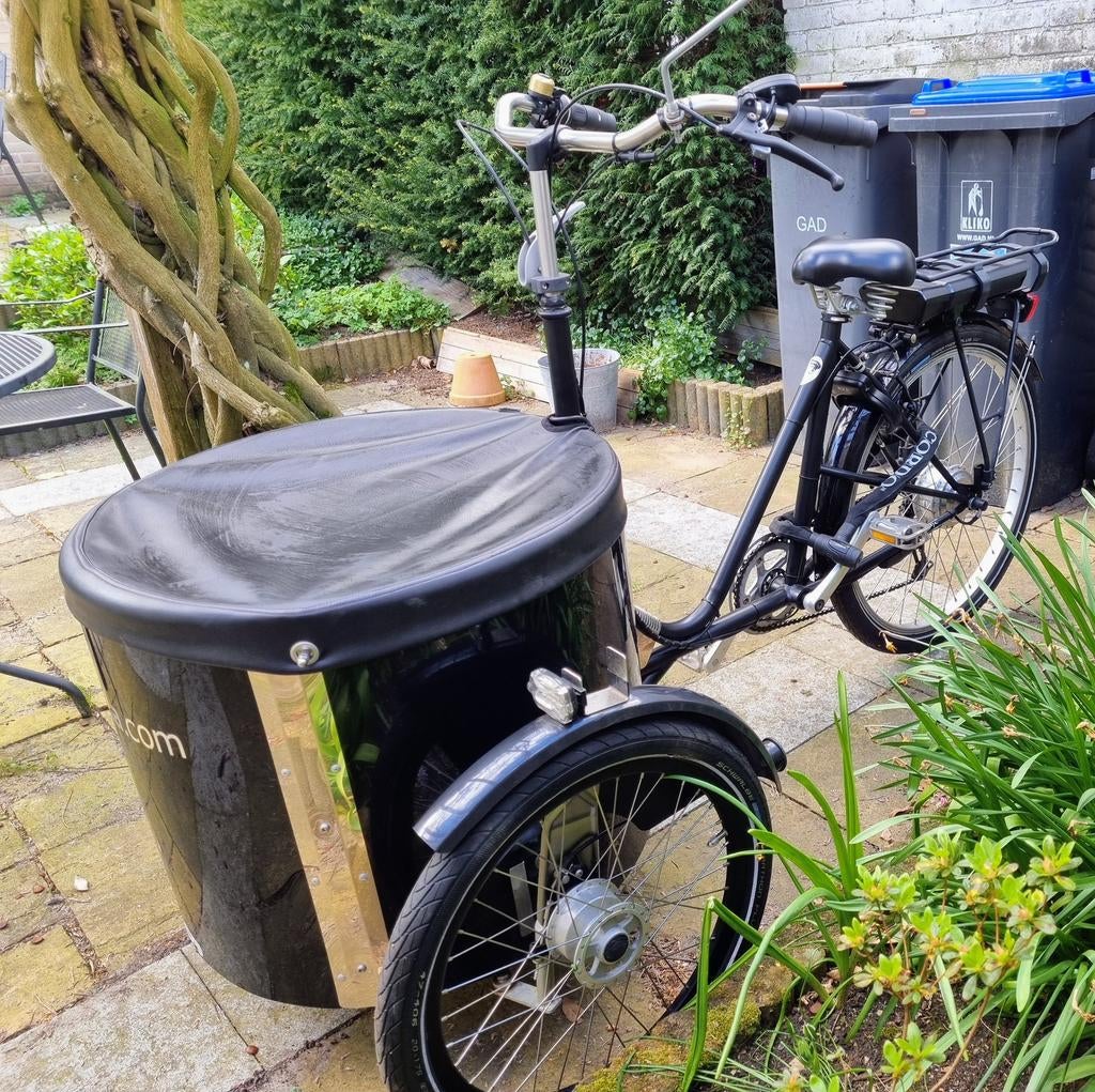 Elektrische Nihola Low bakfiets, Ophalen, Zo goed als nieuw, Elektrisch