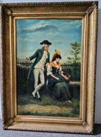 Klassiek schilderij, Ophalen of Verzenden