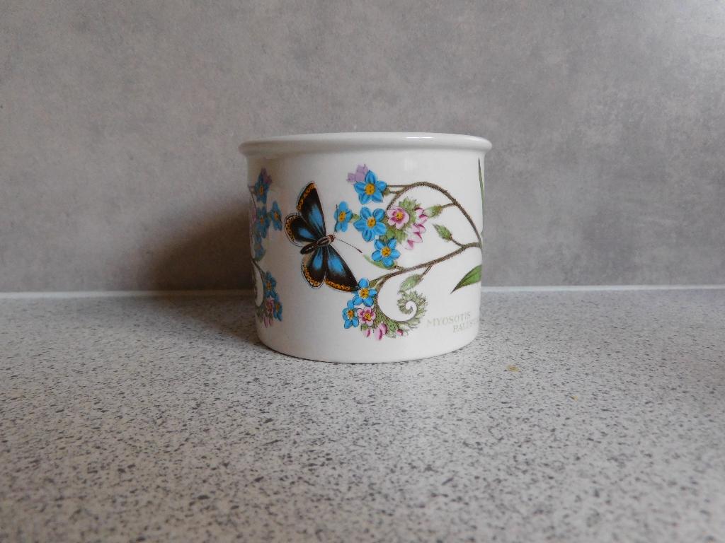 Pot 8,5x6,5 cm. Forget me Not Botanic Garden Portmeirion, Overige typen, Ophalen of Verzenden, Zo goed als nieuw, Overige stijlen