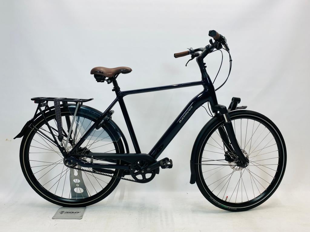 BATAVUS FinezS8 herenfiets L-57cm Belt+ ALFINE, Versnellingen, Batavus, Ophalen of Verzenden, Zo goed als nieuw