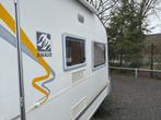 Knaus Sudwind 450 Luifel/Fietsendrager, Caravans en Kamperen, Caravans, Rondzit, Bedrijf, 750 - 1000 kg, 6 tot 7 meter
