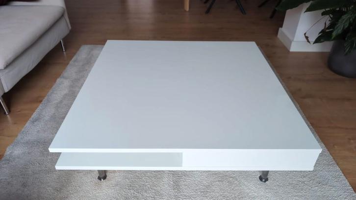 Salontafel koffietafel TOFTERYD Ikea wit, Huis en Inrichting, Tafels | Salontafels, Zo goed als nieuw, Minder dan 50 cm, 50 tot 100 cm