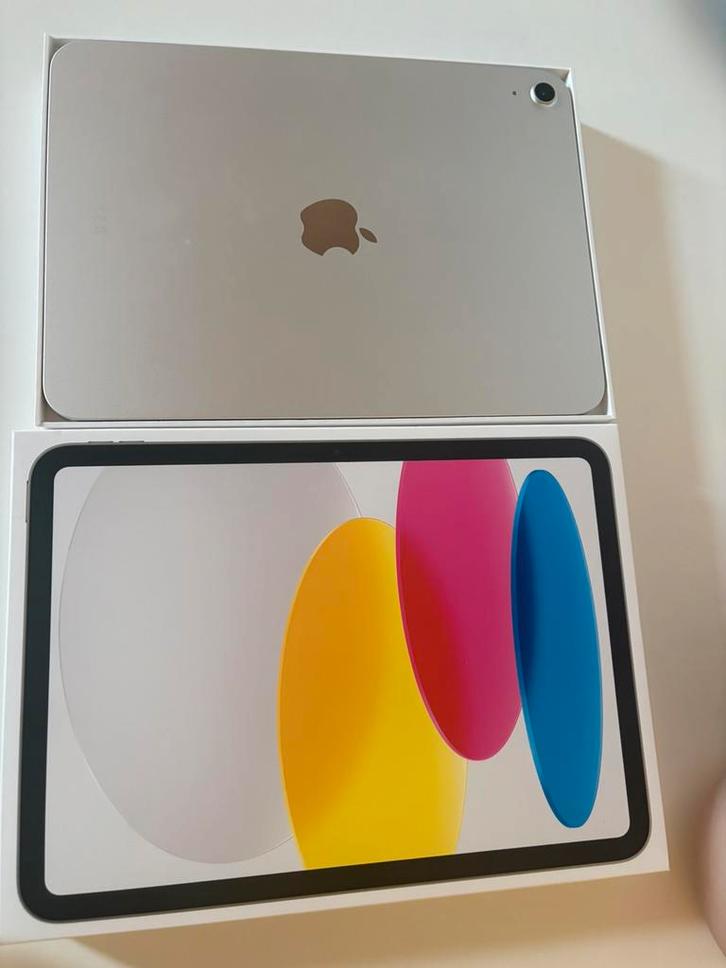 Apple iPad inclusief Apple pencil, Computers en Software, Apple iPads, Zo goed als nieuw, Overige modellen, 10 inch, Zilver, Ophalen of Verzenden