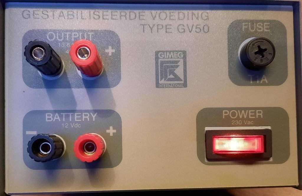 Gestabiliseerde voeding voor o.a. 27 mc, Telecommunicatie, Zenders en Ontvangers, Ophalen of Verzenden, Zo goed als nieuw, Zender en Ontvanger