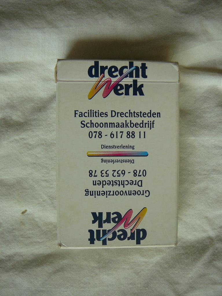 kaartspel Drechtwerk, 52 kaarten en 2 jokers, Verzamelen, Ophalen of Verzenden, Speelkaart(en)