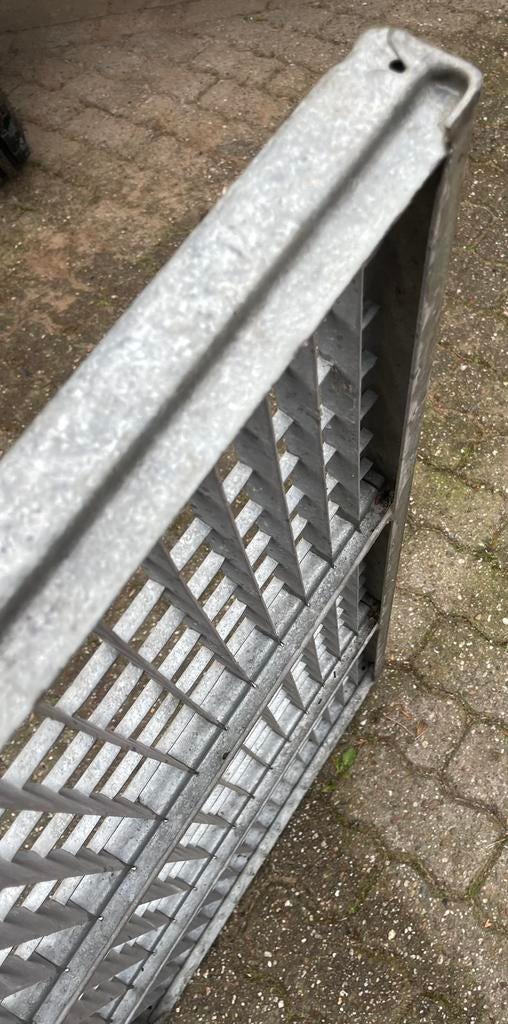 stalen roosters, Doe-het-zelf en Verbouw, Metalen, Ophalen of Verzenden, Gebruikt