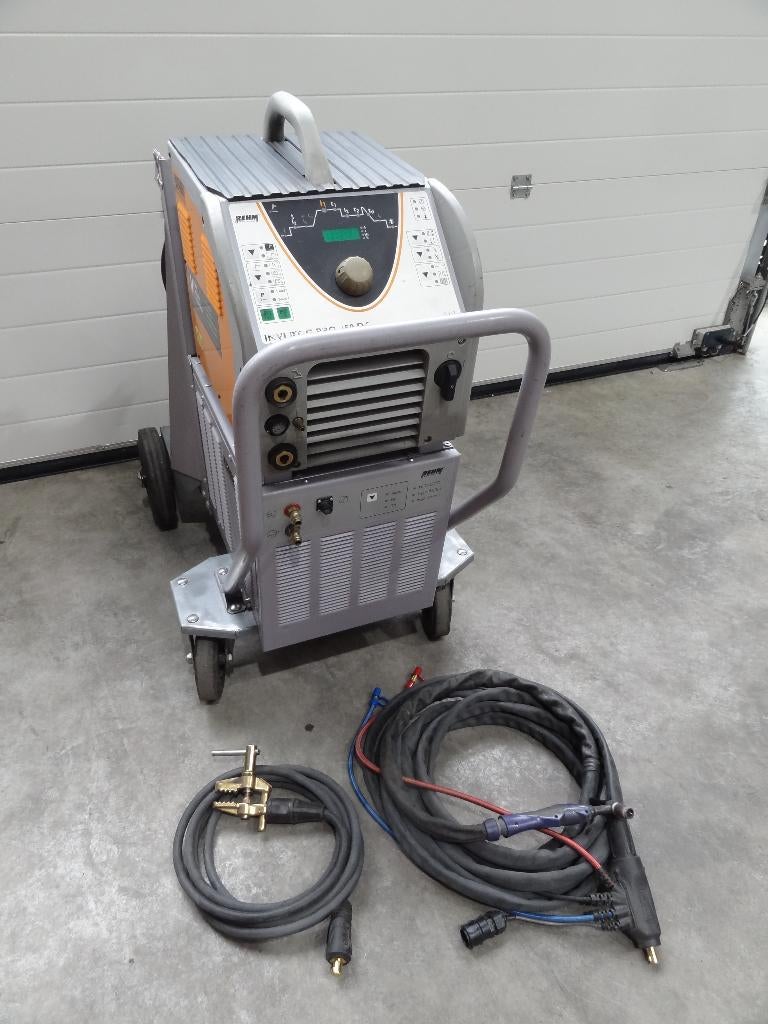 Tig lasapparaat Rehm Invertig Pro 350 DC Watergekoeld Pulse