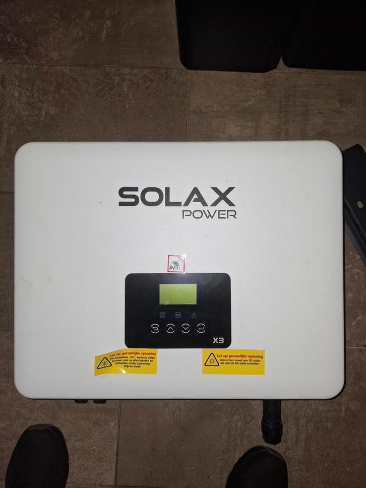 Solax omvormer X3-8-0-TD, Doe-het-zelf en Verbouw, Zonnepanelen en Toebehoren, Zo goed als nieuw, Overige typen, Ophalen of Verzenden