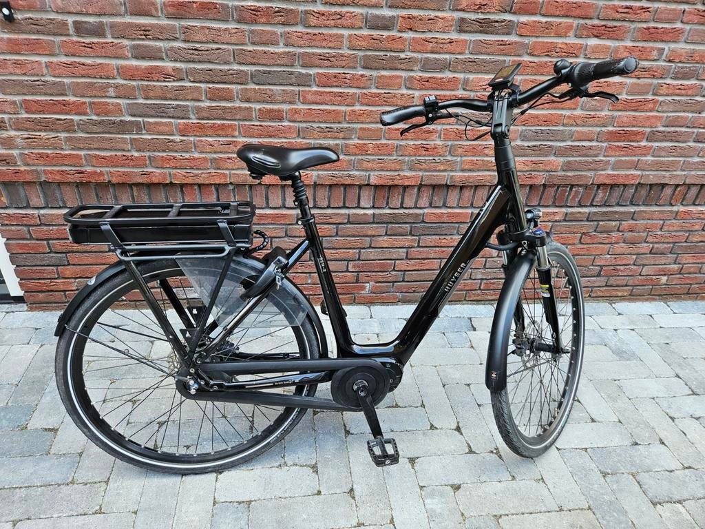 Hele nette Huyser Gen2 met middenmotor. 3700km. 522wh. 53cm., 53 tot 56 cm, Versnellingen, Zo goed als nieuw, Schijfrem