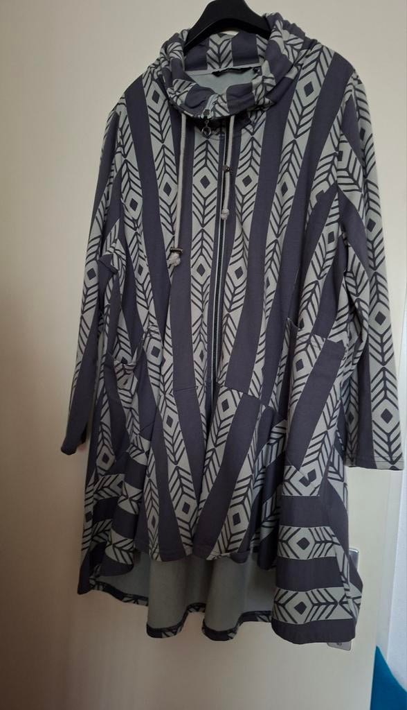 Ulla Popken Zomerjas Maat 50/52, Ulla Popken, Ophalen of Verzenden, Grijs, Jas of Mantel