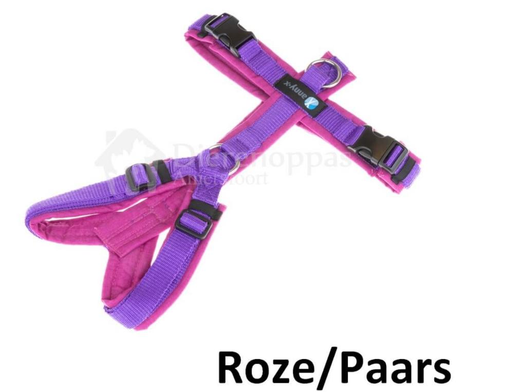 Anny-X tuig, maat M-S (korte rug), kleur roze/paars, Dieren en Toebehoren, Ophalen of Verzenden, Gebruikt