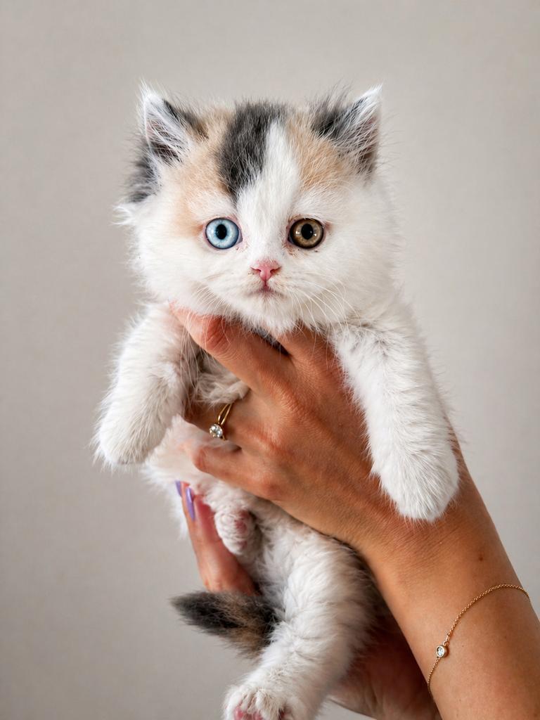 Britse Langhaar kitten – Odd Eyes – Blue Tortie White, Dieren en Toebehoren, Katten en Kittens | Raskatten | Langhaar, Poes, Met stamboom