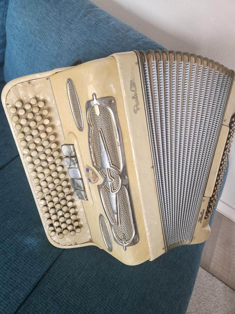 Knop 120 bas playback accordeon  Bluetooth usb sd, Ophalen of Verzenden, Zo goed als nieuw, 120-bas, Overige merken