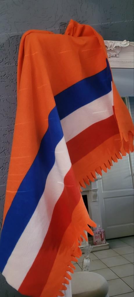Koningsdag/ oranje dekentje, Huis en Inrichting, Ophalen of Verzenden, Nieuw