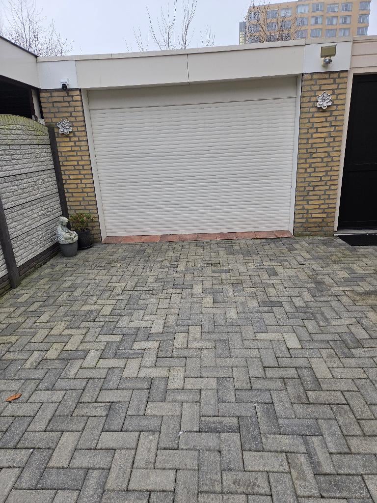 Rolluik elektrisch, Doe-het-zelf en Verbouw, Rolluiken, Ophalen, 200 cm of meer, Wit, 200 cm of meer